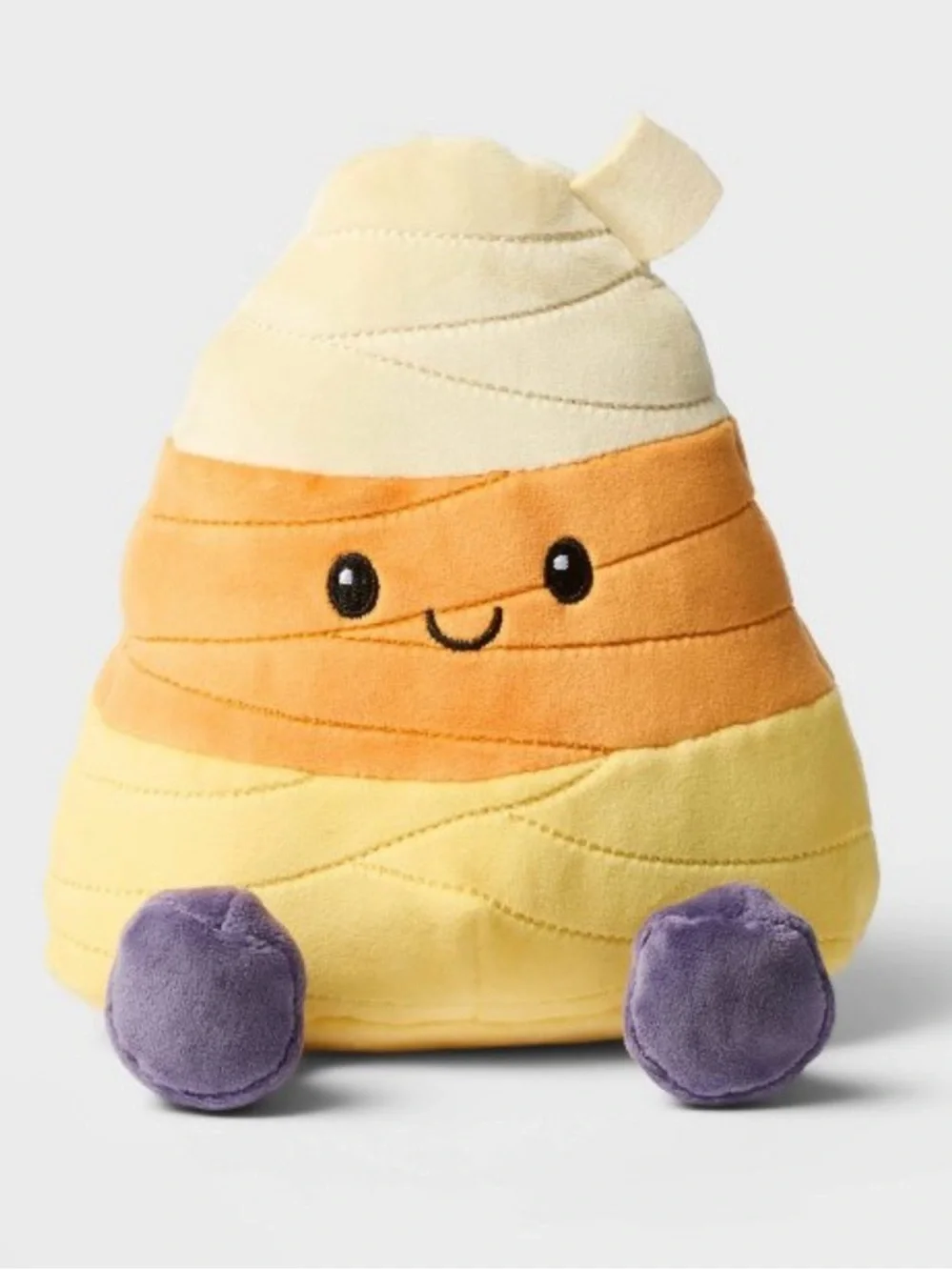 Halloween Candy Corn Mummy 7” Plush by Gigglescape